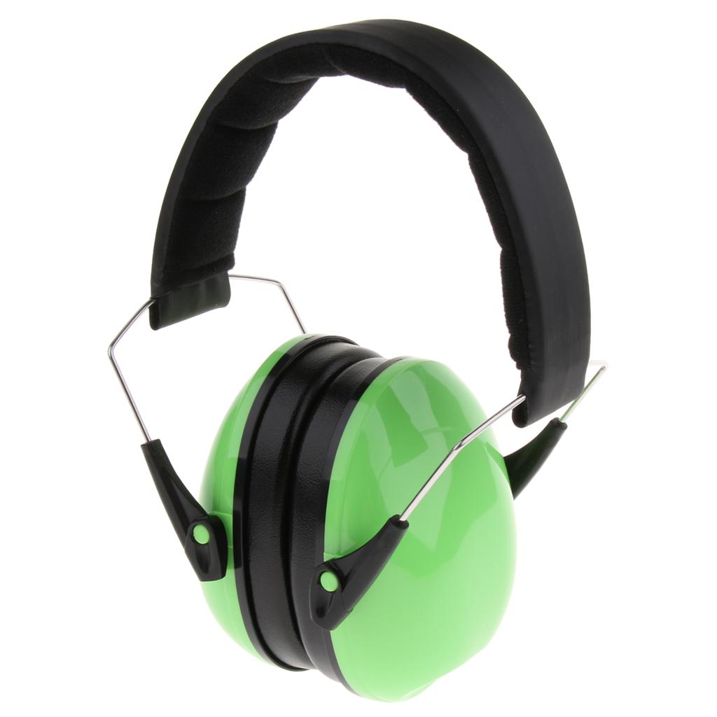 Babies Kids Ear Muff Defenders Noise Reduction Festival Protection Green