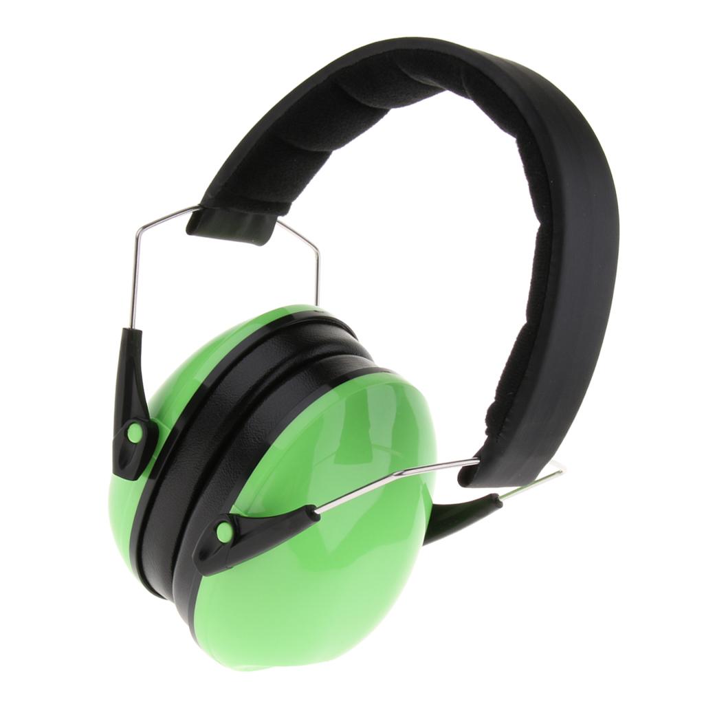 Babies Kids Ear Muff Defenders Noise Reduction Festival Protection Green