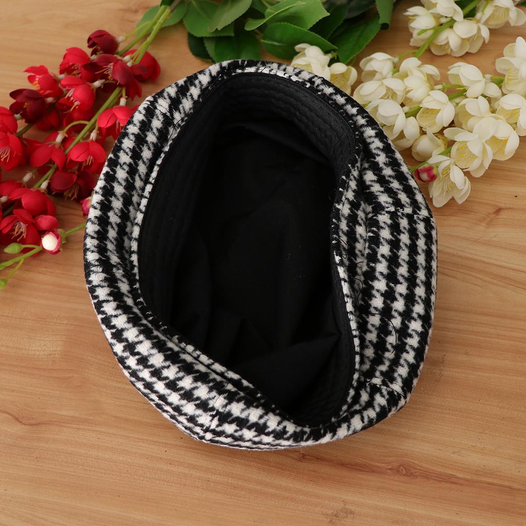 Baby Kids Beret Hat Toddler Cotton Soft Warm Plain Cap 1-3Year White+Black