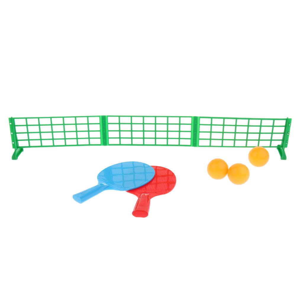 DIY Net Board Plastic Ping-pong Ball Table Tennis Set Kids Sports Game Toy