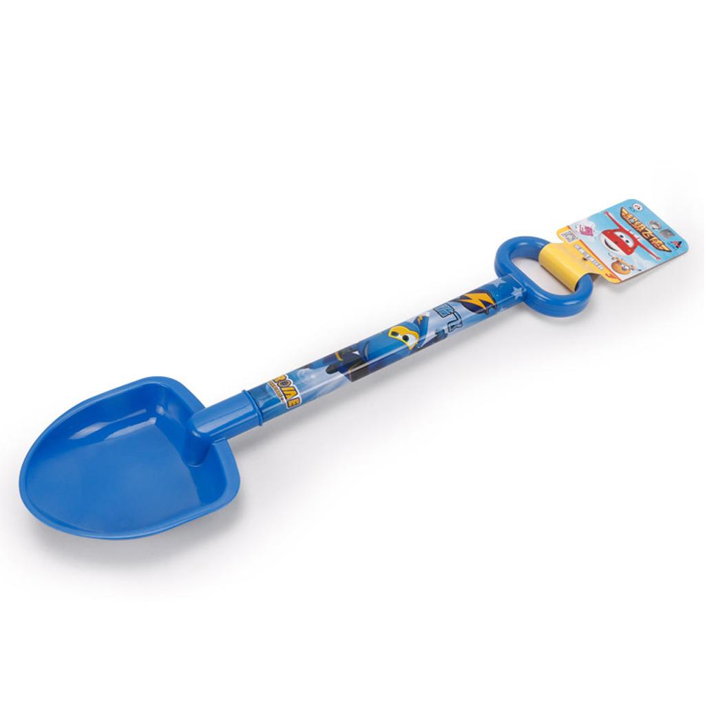 Plastic Super Wings Themed Beach Shovel Play Sand Toy for Kids Gift Blue