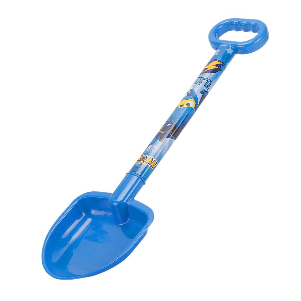 Plastic Super Wings Themed Beach Shovel Play Sand Toy for Kids Gift Blue