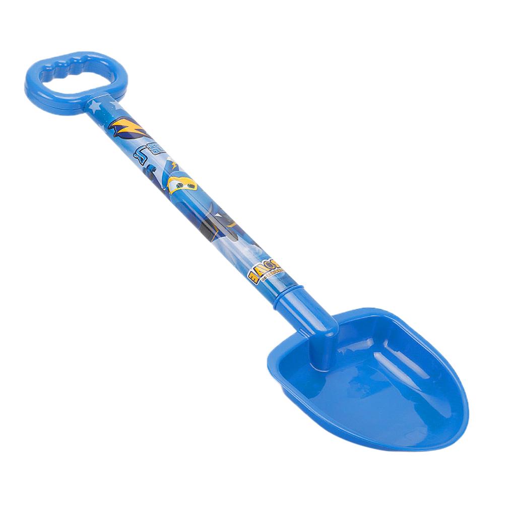 Plastic Super Wings Themed Beach Shovel Play Sand Toy for Kids Gift Blue