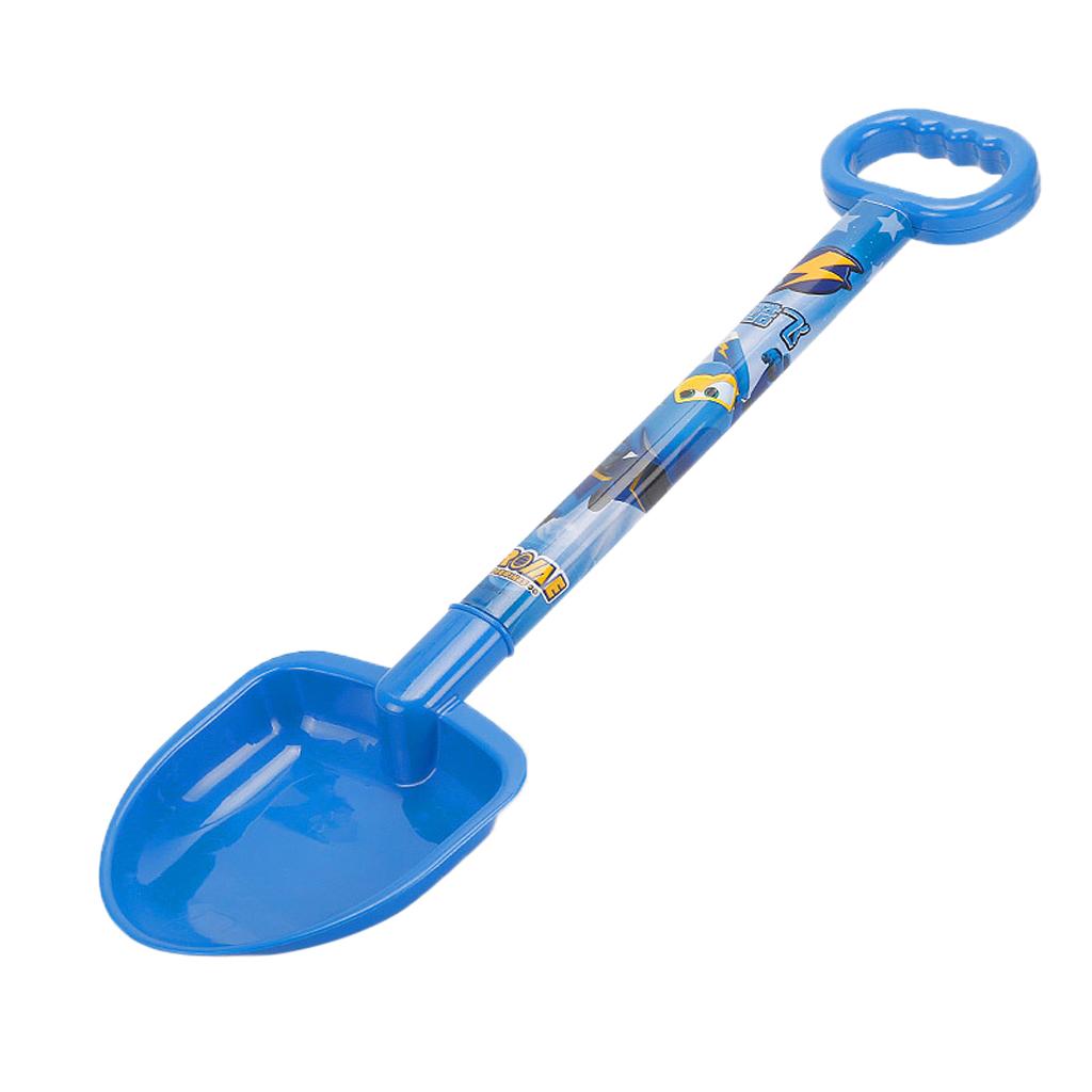 Plastic Super Wings Themed Beach Shovel Play Sand Toy for Kids Gift Blue