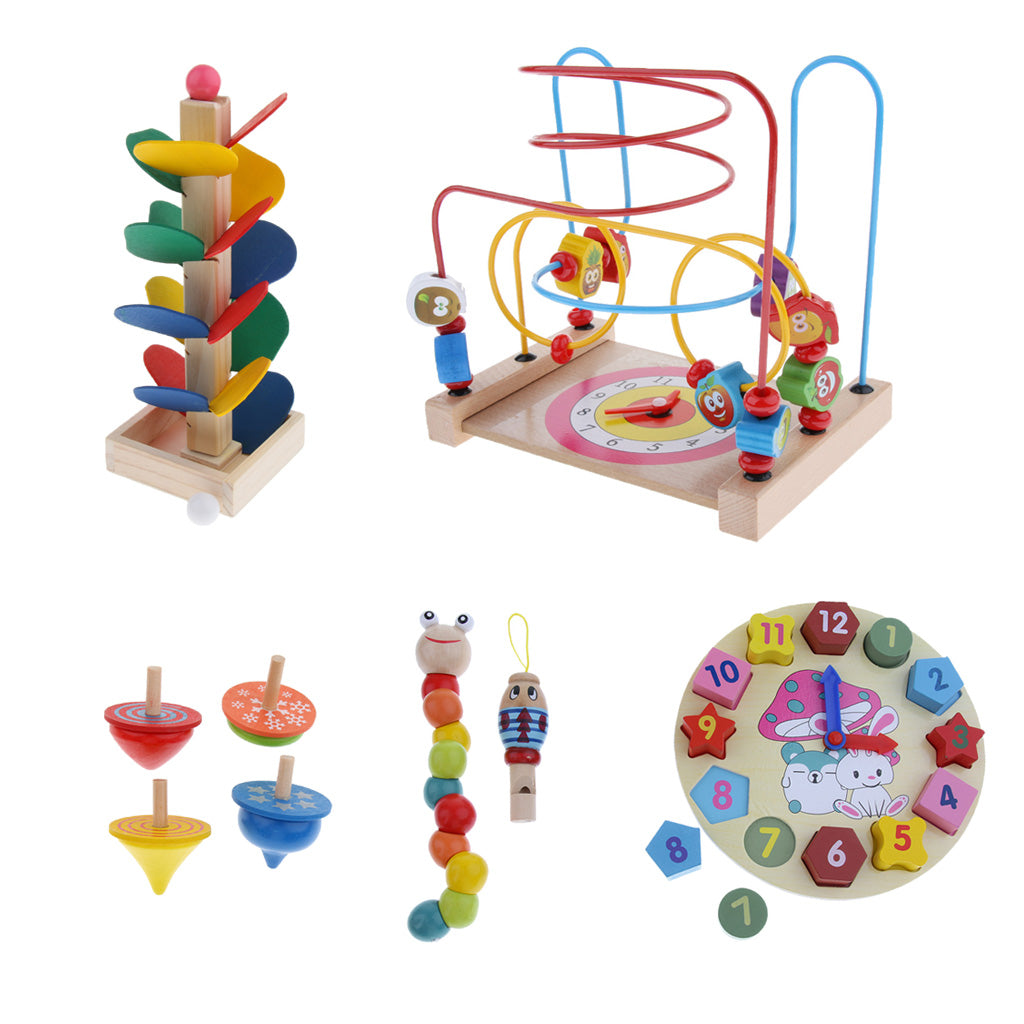 Chidren Small Piano Around Beads Musical Instrument Education Toys Style 2