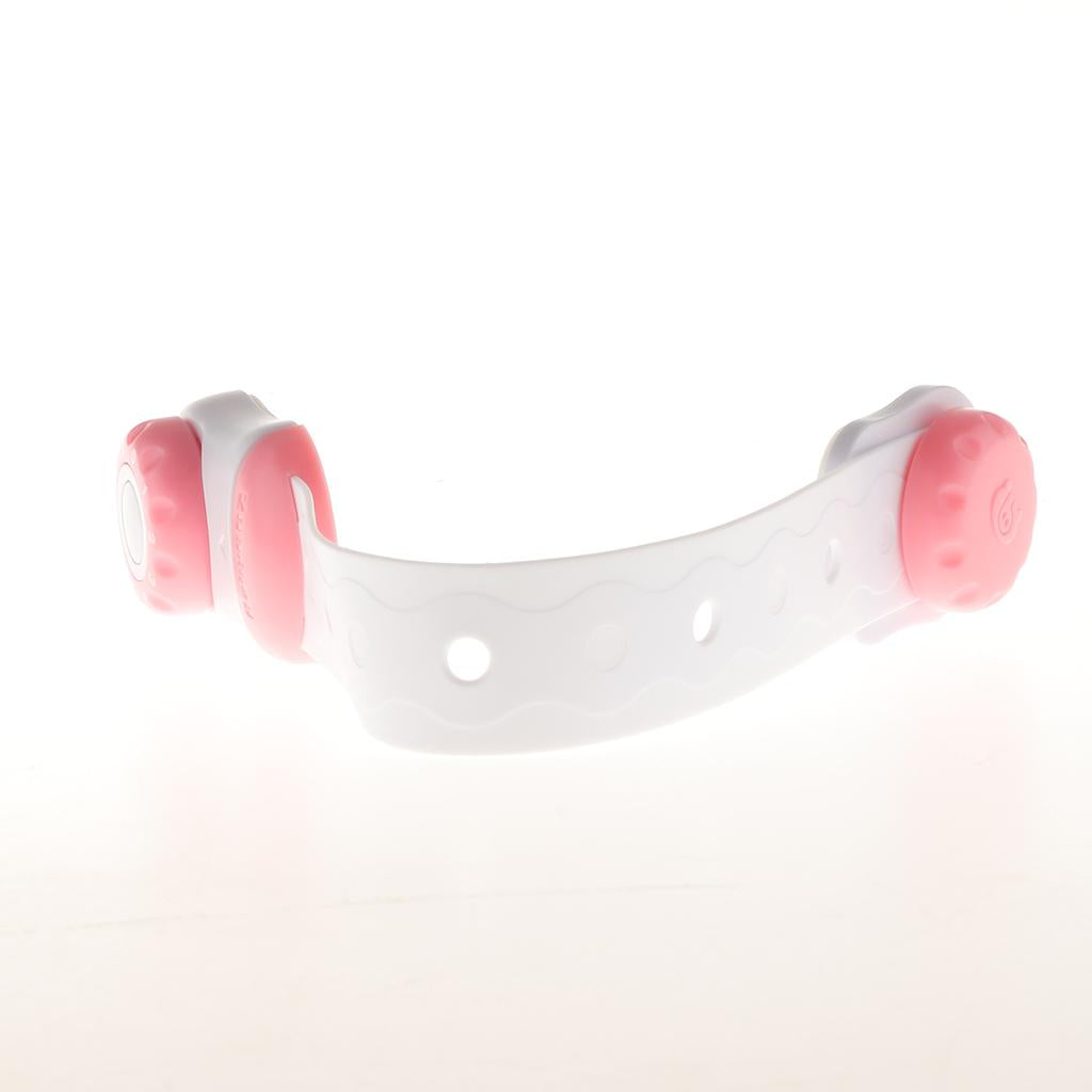 3Pcs Door Drawer Cabinet Safety Trick Lock Baby Infant Cupboard Locks Pink