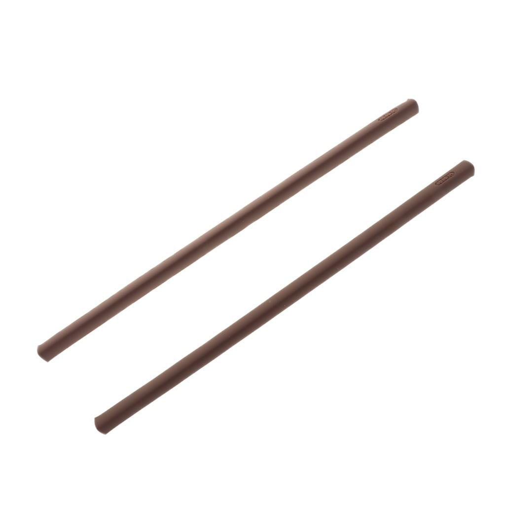 2pcs Furniture Edge & Corner Guards 1.64ft Safe Edge Bumper Guard Coffee