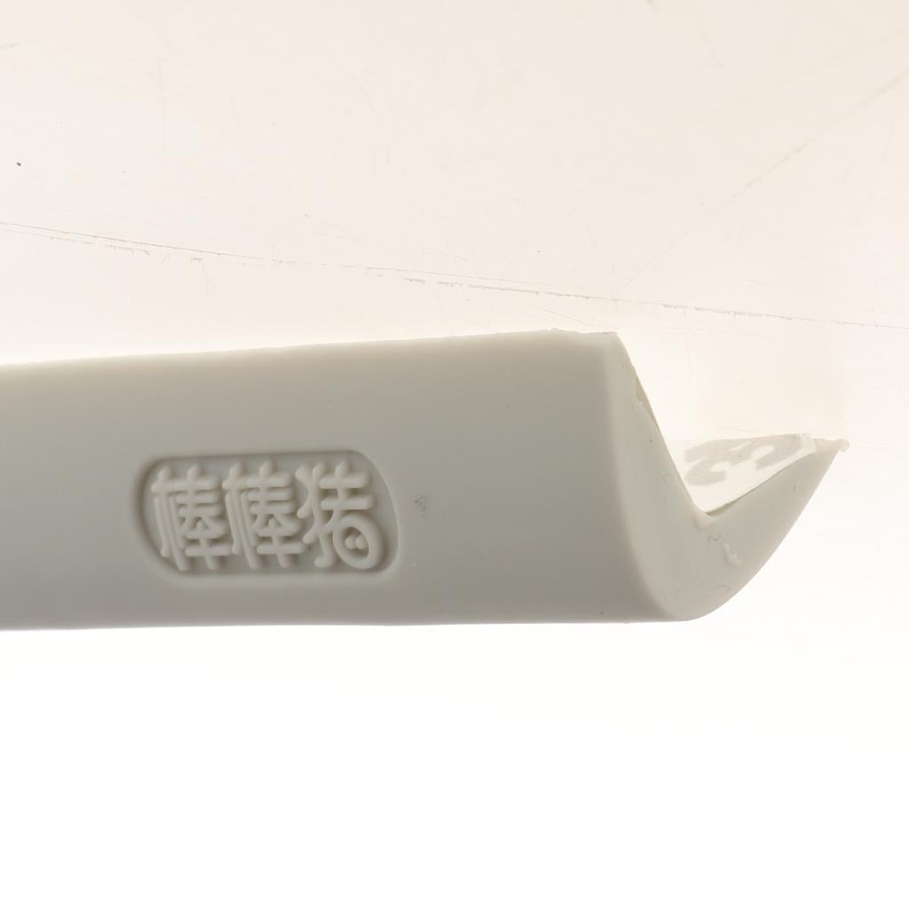 2pcs Furniture Edge & Corner Guards 1.64ft Safe Edge Bumper Guard Gray