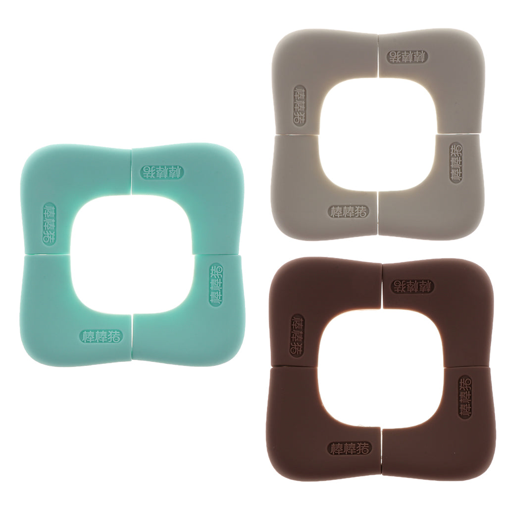 Pack of 4 Baby Proofing Edge & Corner Guards Corner Protector Gray