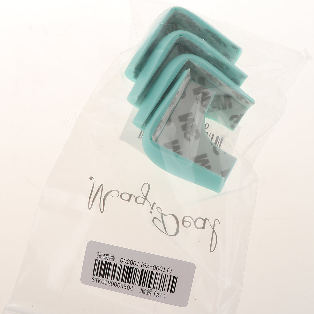 Pack of 4 Baby Proofing Edge & Corner Guards Corner Protector Mint Green