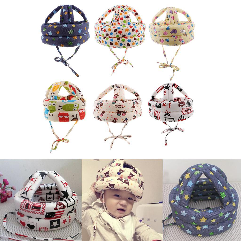 Toddler Safety Helmet Head Protection Hat Headguard Cap Owl