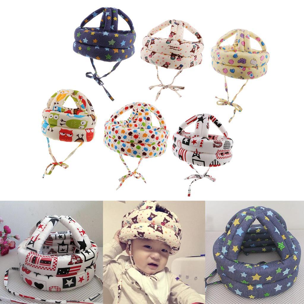 Toddler Safety Helmet Head Protection Hat Headguard Cap Owl