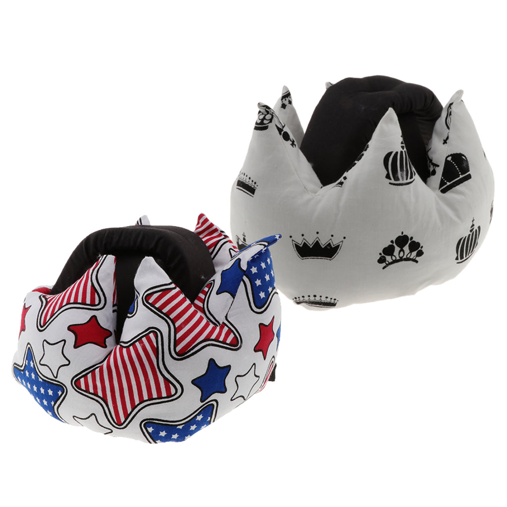 Baby Safety Helmet Headguard Children Cap Harnesses Kid Head Protect Hat White
