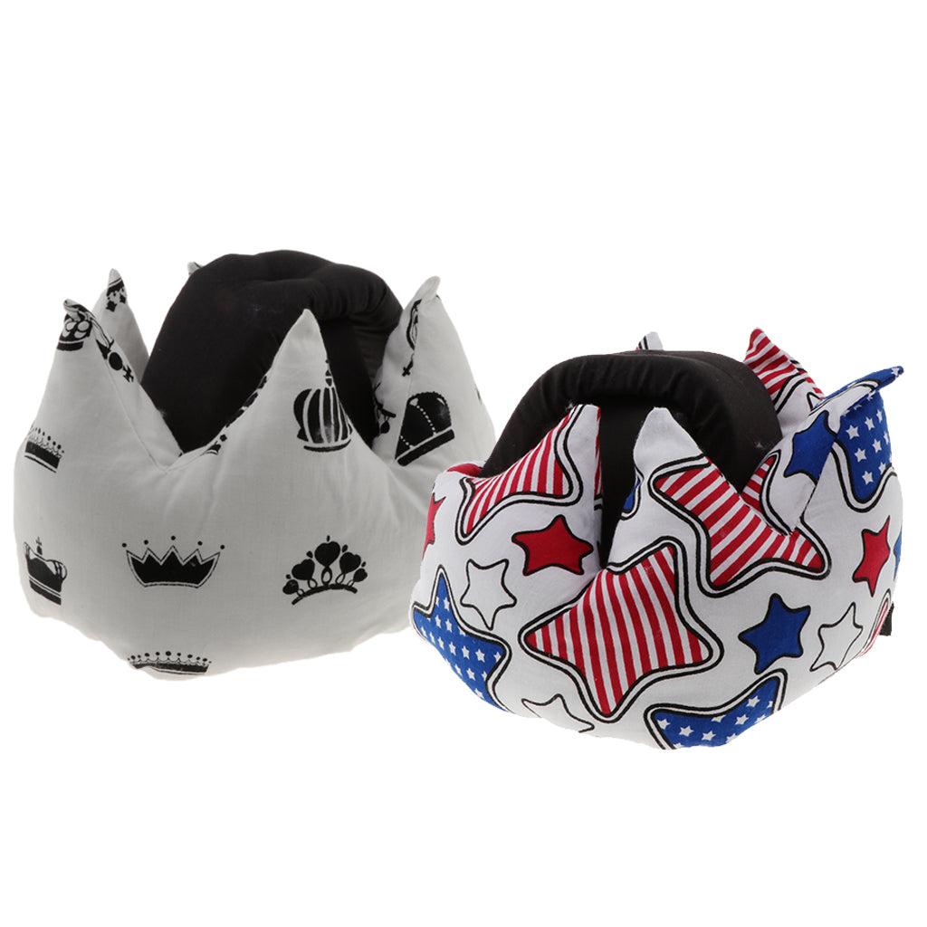 Baby Safety Helmet Headguard Children Cap Harnesses Kid Head Protect Hat White