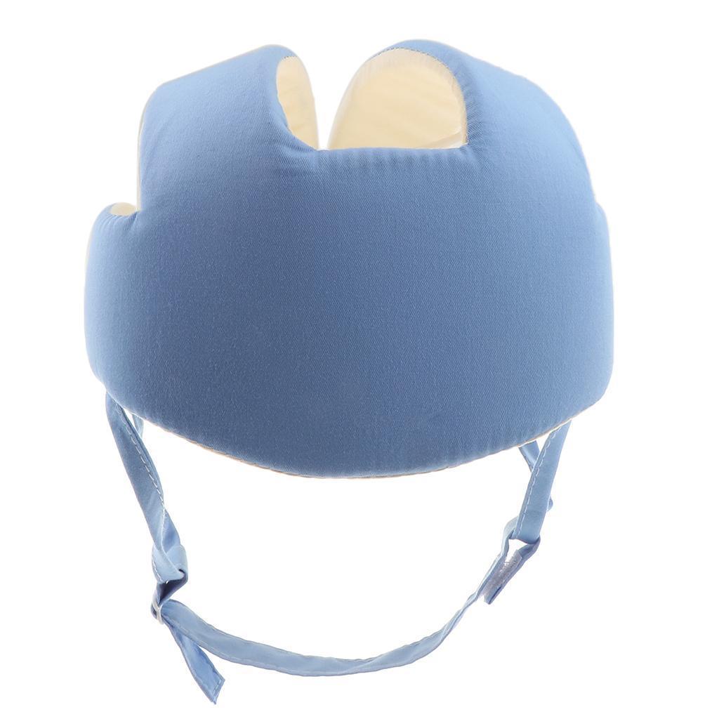 Baby Toddler Safety Helmet Head Protection Hat for Walking Crawling Blue