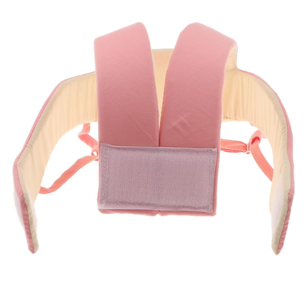 Baby Toddler Safety Helmet Head Protection Hat for Walking Crawling Red