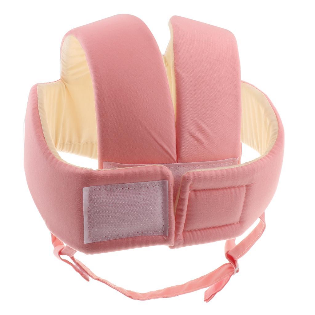 Baby Toddler Safety Helmet Head Protection Hat for Walking Crawling Red
