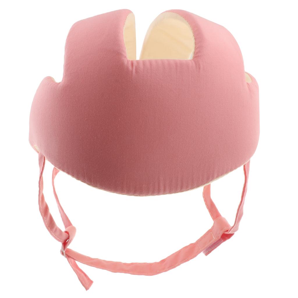 Baby Toddler Safety Helmet Head Protection Hat for Walking Crawling Red