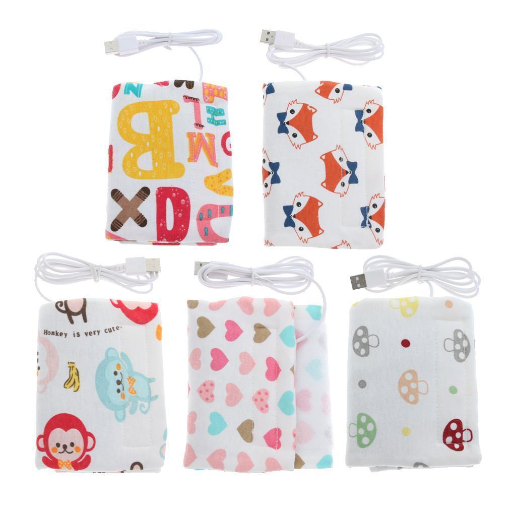 Insulation Bag Baby Bottle Warm USB Constant Temperature English Letters