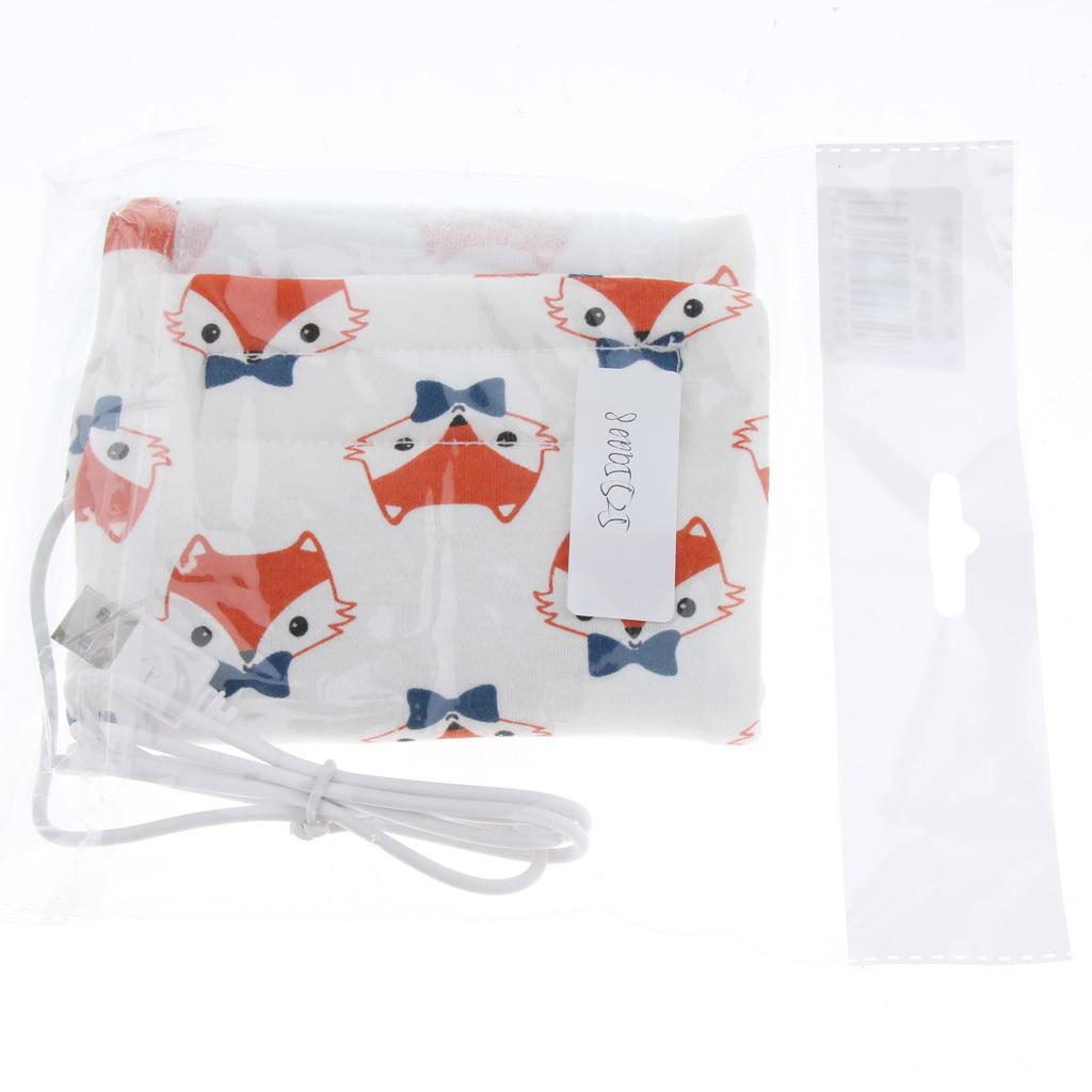 Insulation Bag Baby Bottle Warm USB Constant Temperature Fox