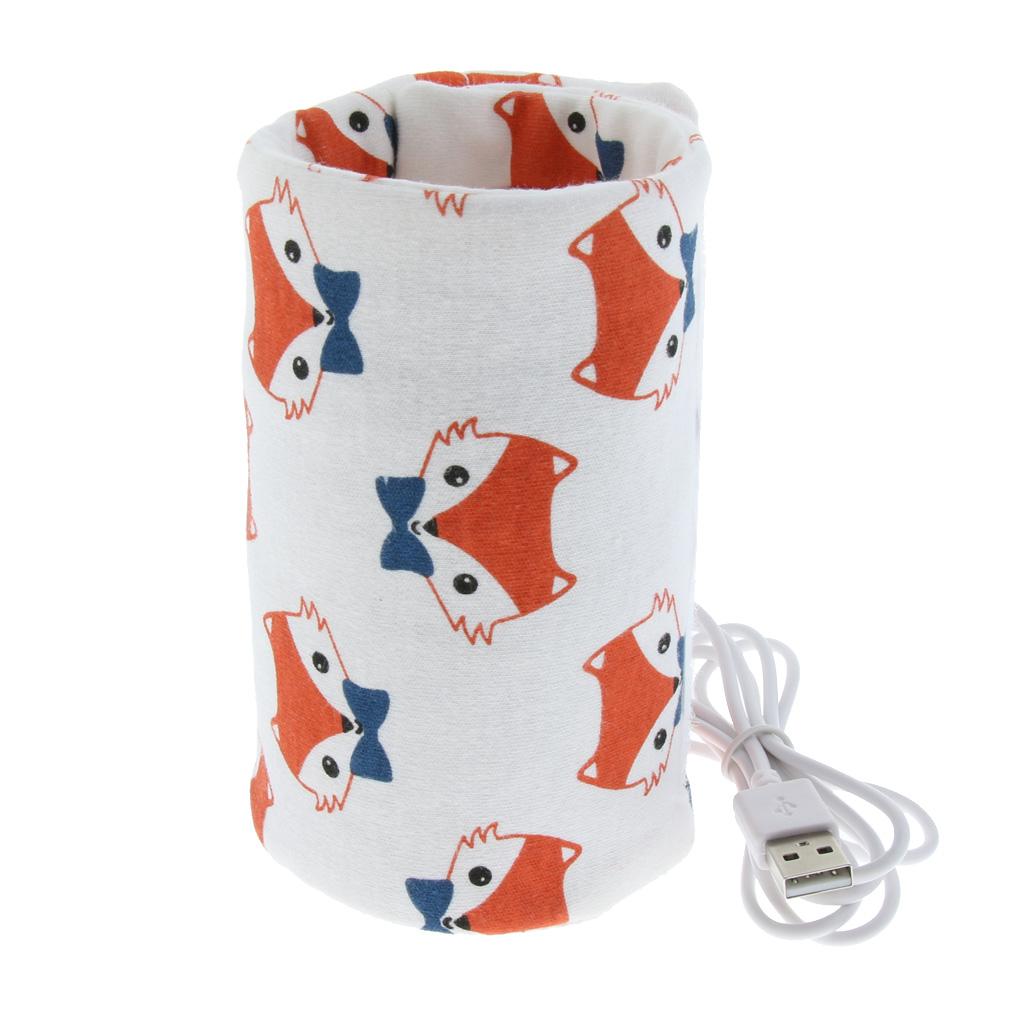 Insulation Bag Baby Bottle Warm USB Constant Temperature Fox