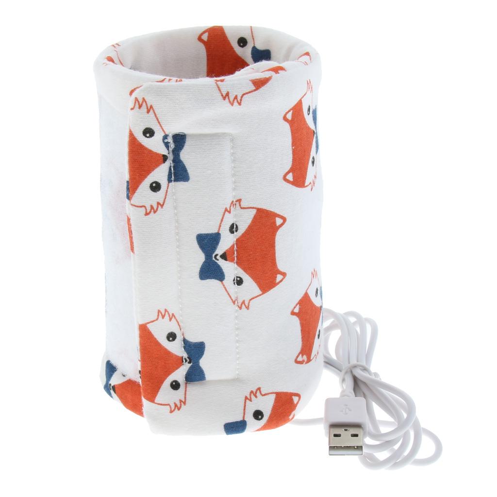 Insulation Bag Baby Bottle Warm USB Constant Temperature Fox