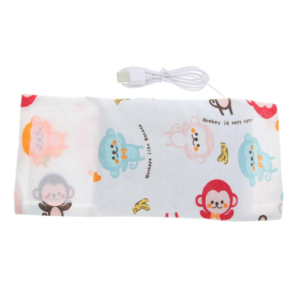 Insulation Bag Baby Bottle Warm USB Constant Temperature Monkey