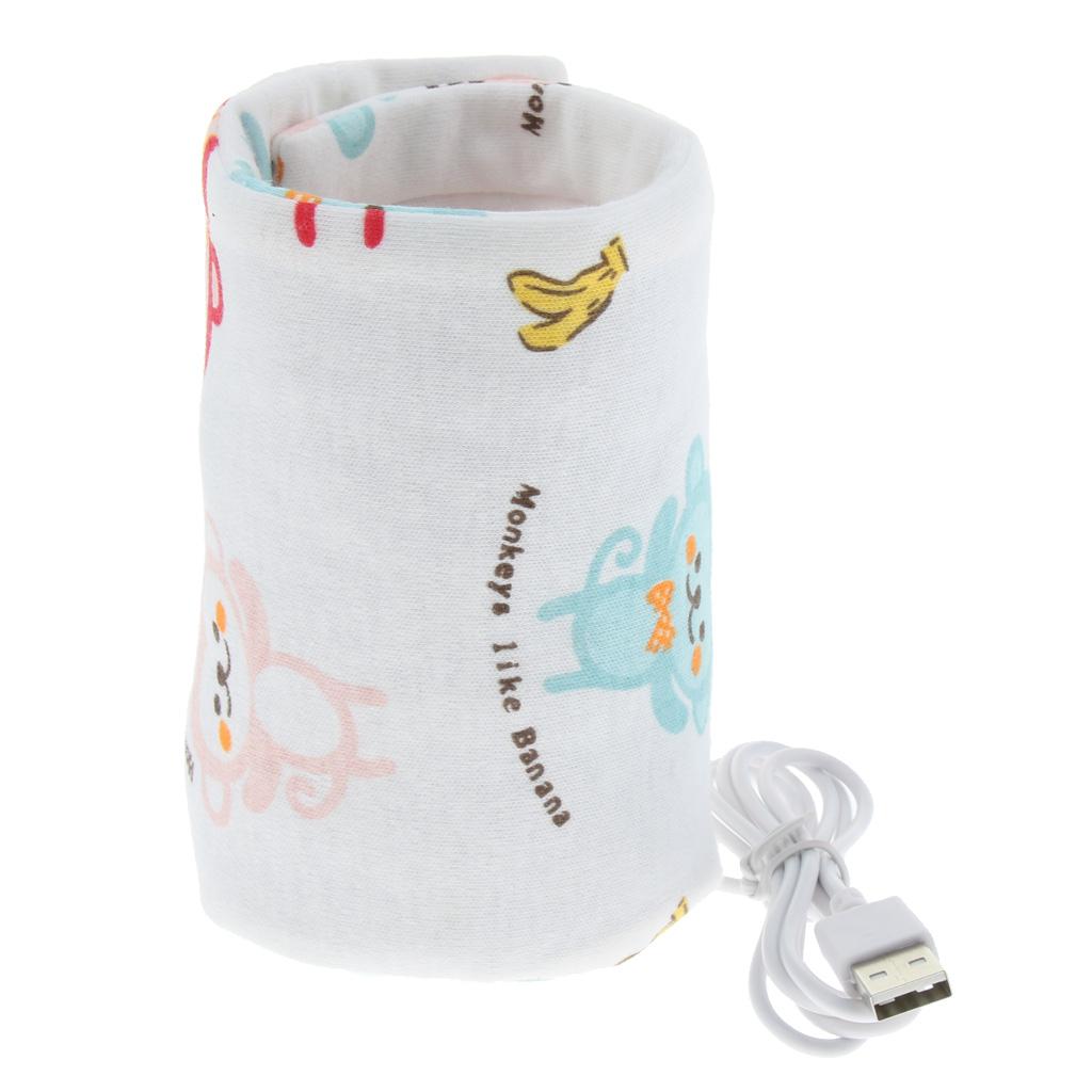 Insulation Bag Baby Bottle Warm USB Constant Temperature Monkey