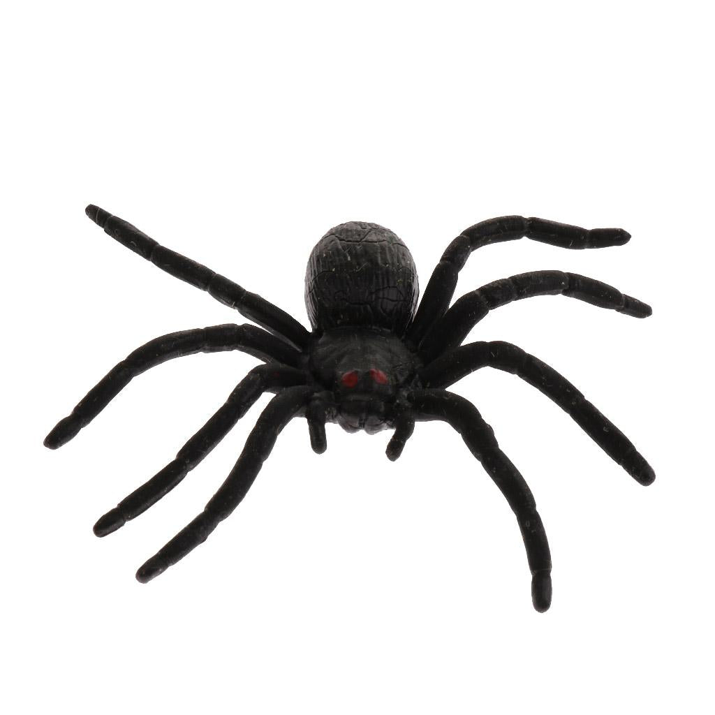 10 Spiders Party Favor for Costume Party Carnivals Halloween Joking Decor