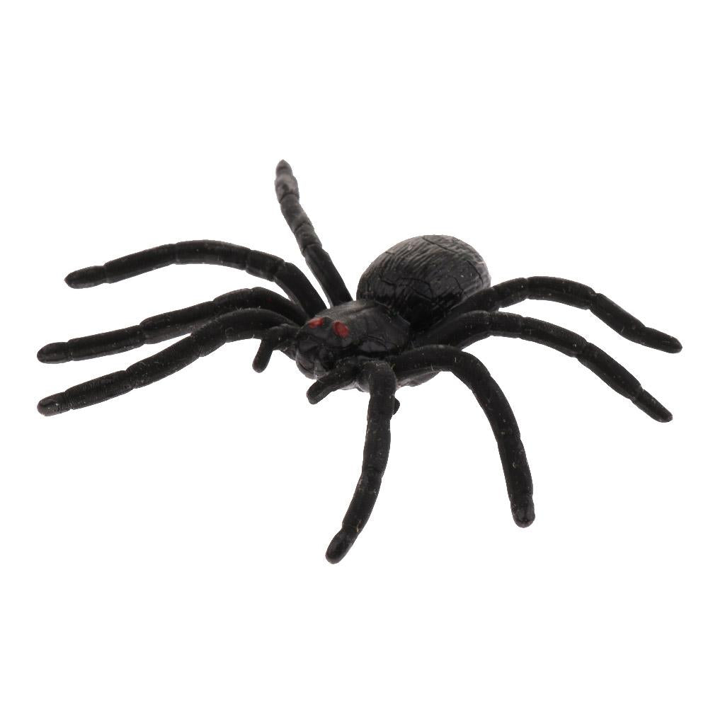 10 Spiders Party Favor for Costume Party Carnivals Halloween Joking Decor