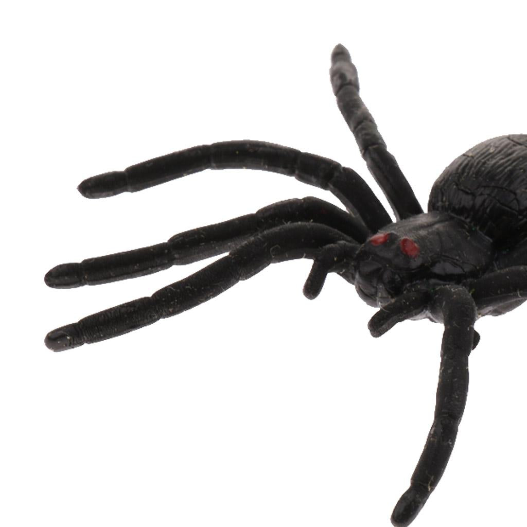 10 Spiders Party Favor for Costume Party Carnivals Halloween Joking Decor