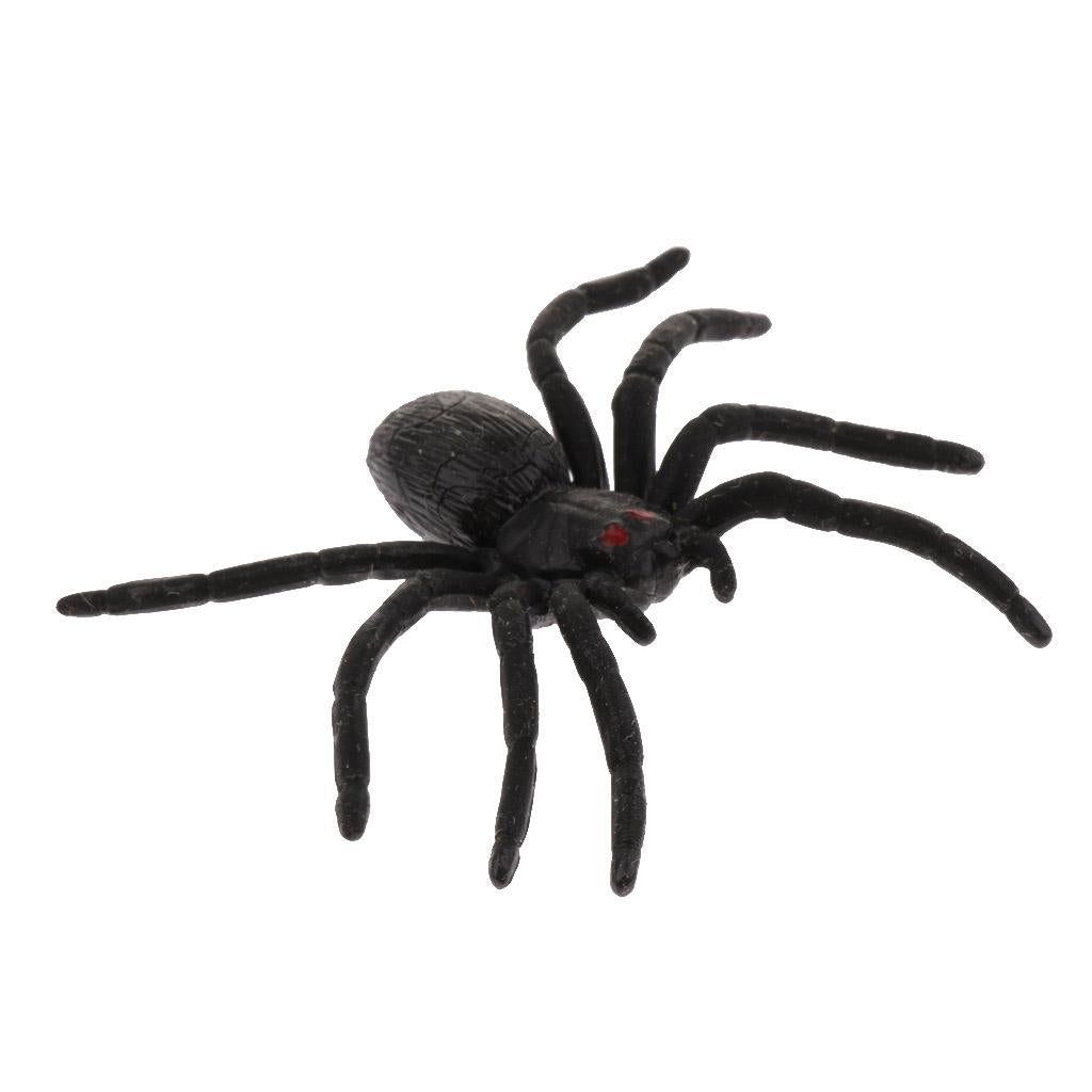 10 Spiders Party Favor for Costume Party Carnivals Halloween Joking Decor