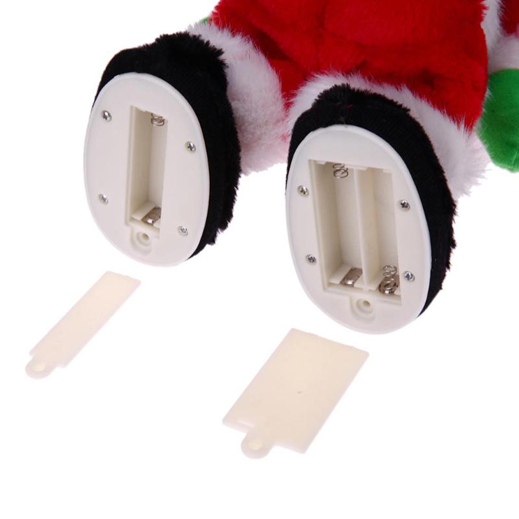 Singing Dancing Santa Claus Twirking Hips Xmas Toy Music Shaking Booty Gift