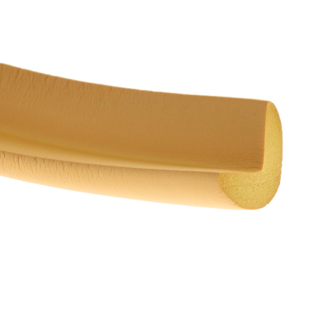 2M L Shape Rubber Strap Edge Guard Baby Safety Corner Protection Wooden