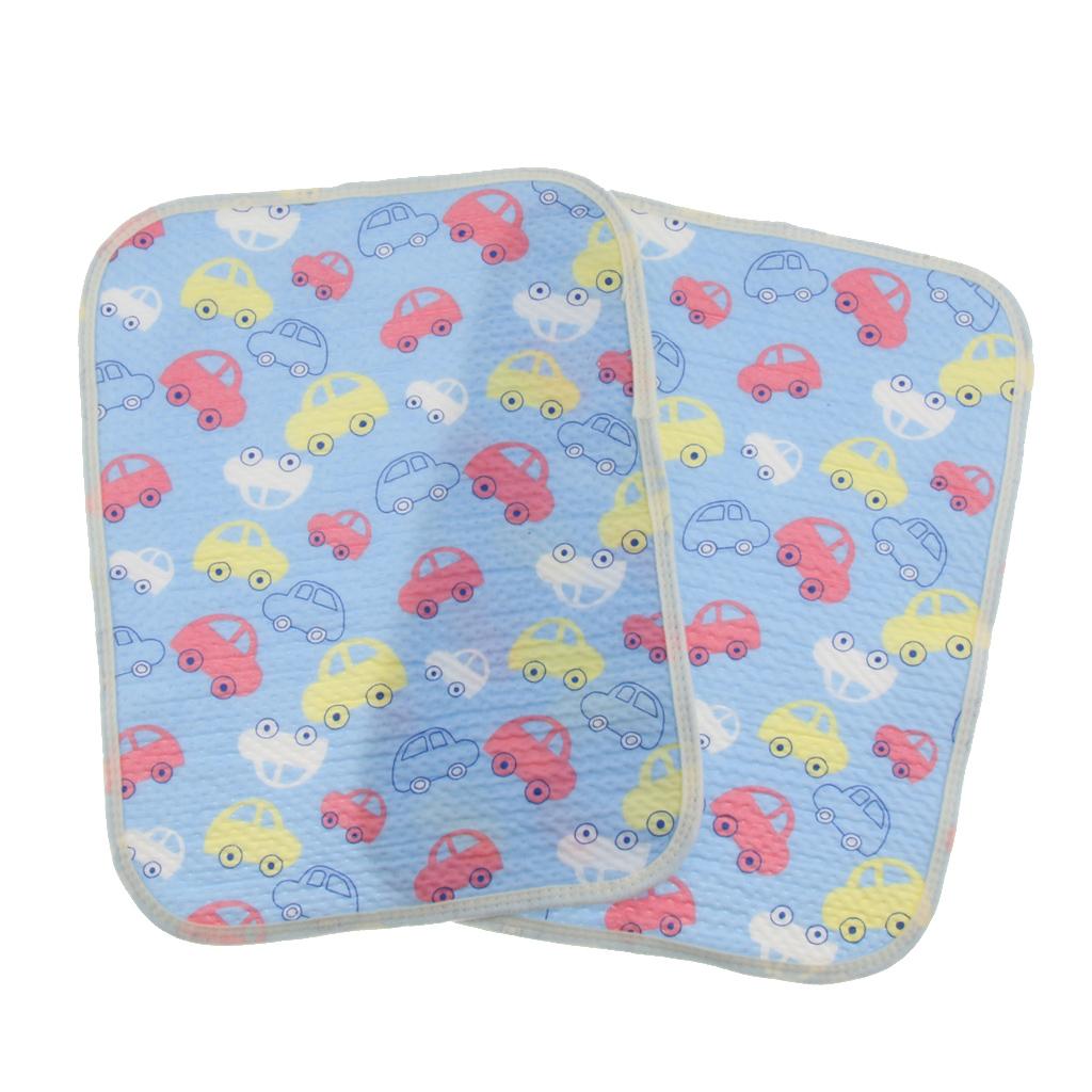 Changing Pads Covers Baby Diapers Mattress Waterproof Sheet Mat Blue Car