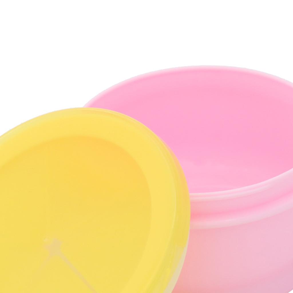 Snack Bowl Baby Seal Proof kids Food Storage Bowl Travel Container Pink