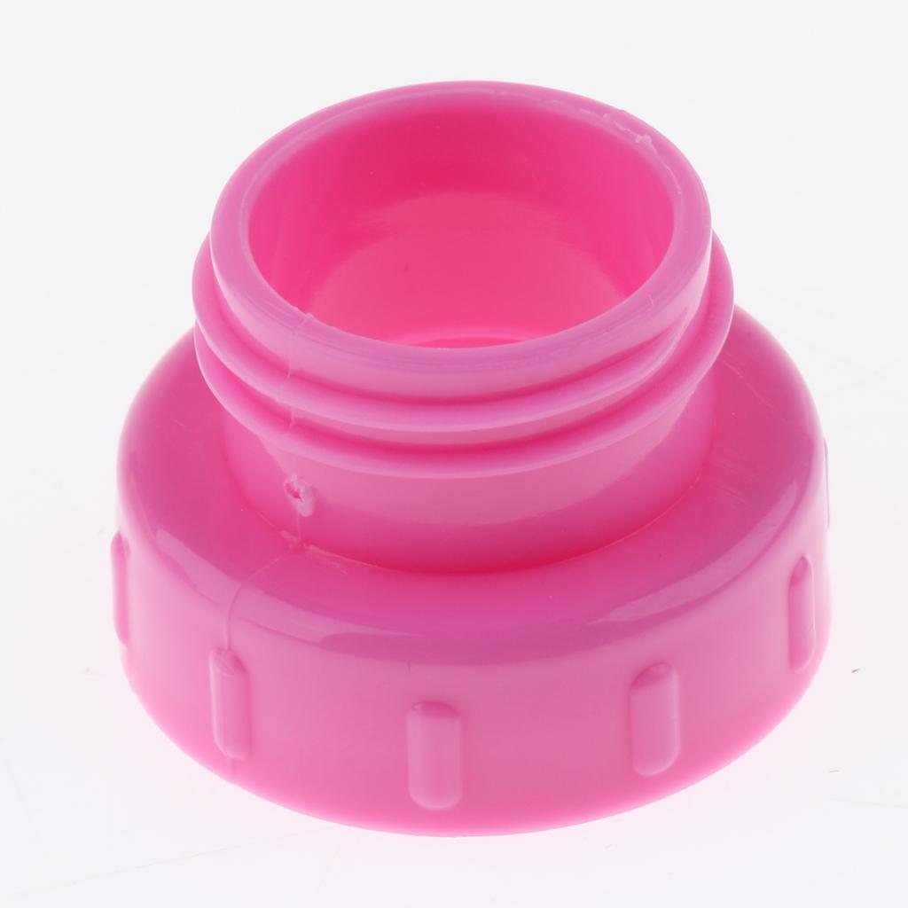 Kids Spill Proof Water Bottle Twist Cap With Straw Drinking Sippy Cap Pink