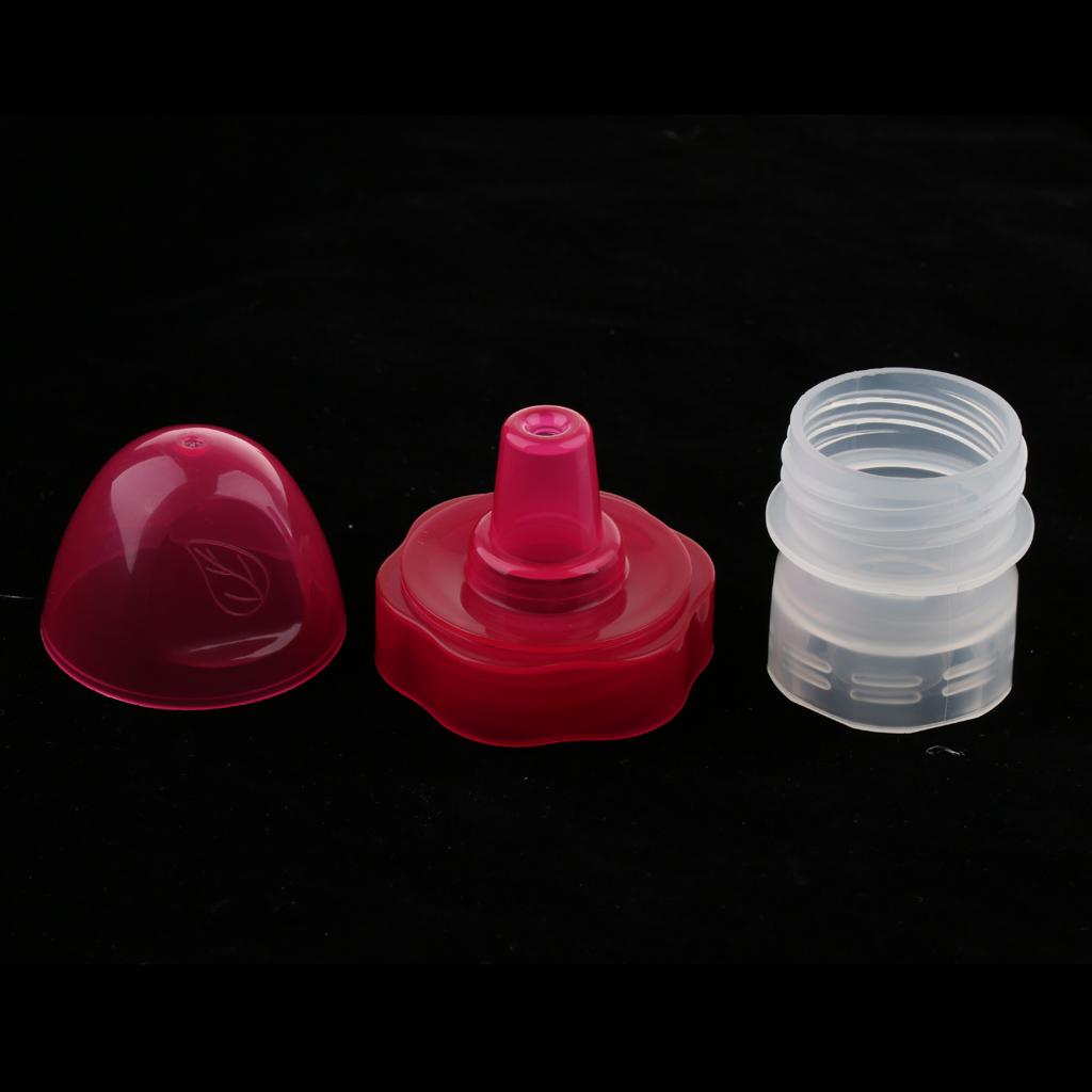 Child Bottle Conversion Mouth Mineral Water Converter Bottle Cap Red