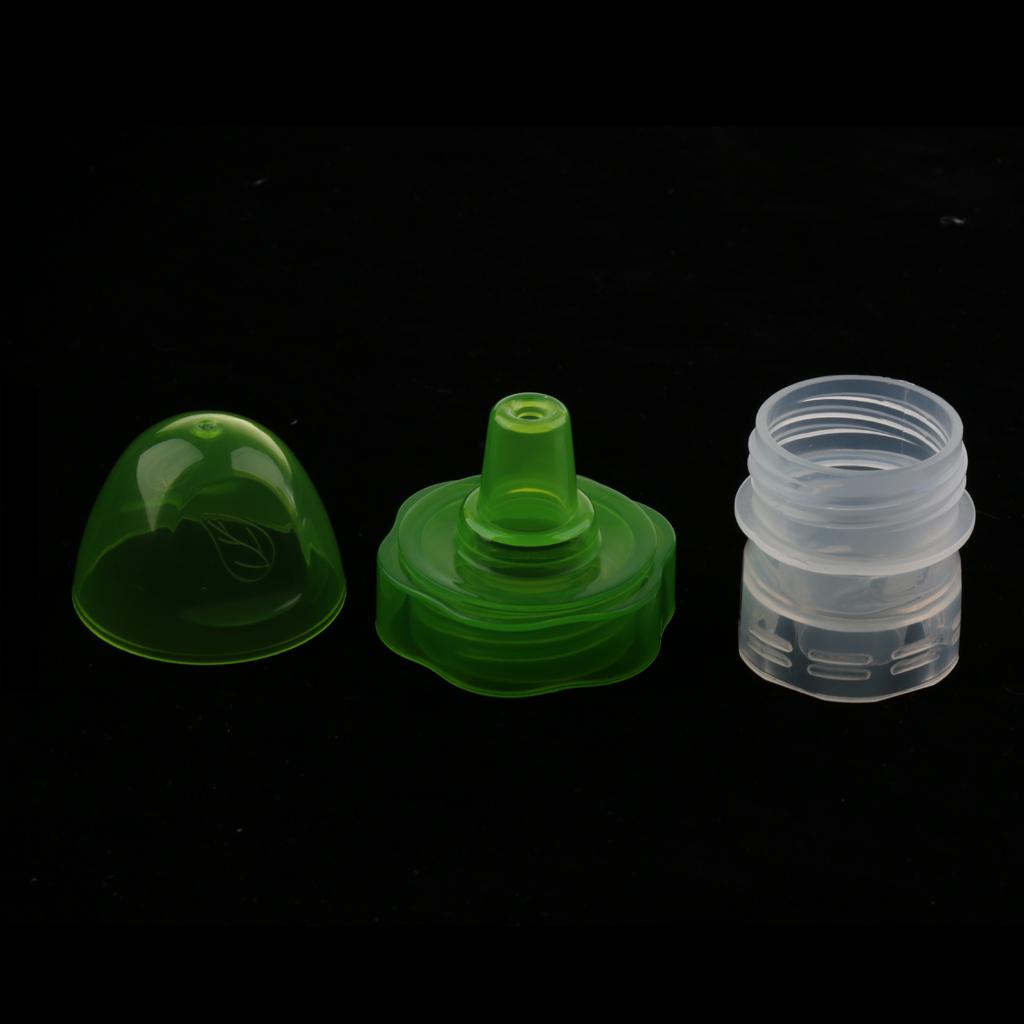 Child Bottle Conversion Mouth Mineral Water Converter Bottle Cap Green
