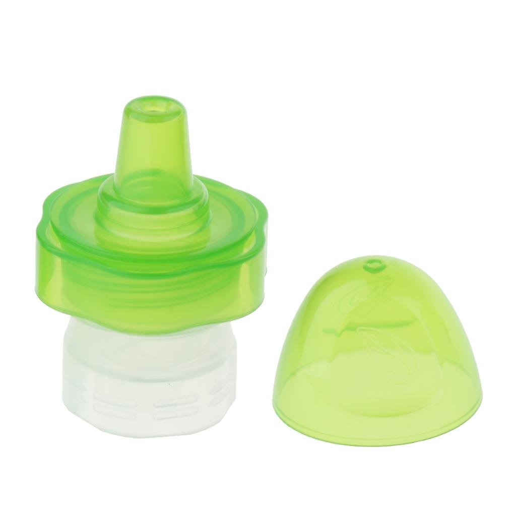 Child Bottle Conversion Mouth Mineral Water Converter Bottle Cap Green