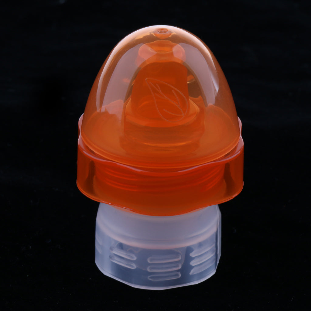 Child Bottle Conversion Mouth Mineral Water Converter Bottle Cap Orange