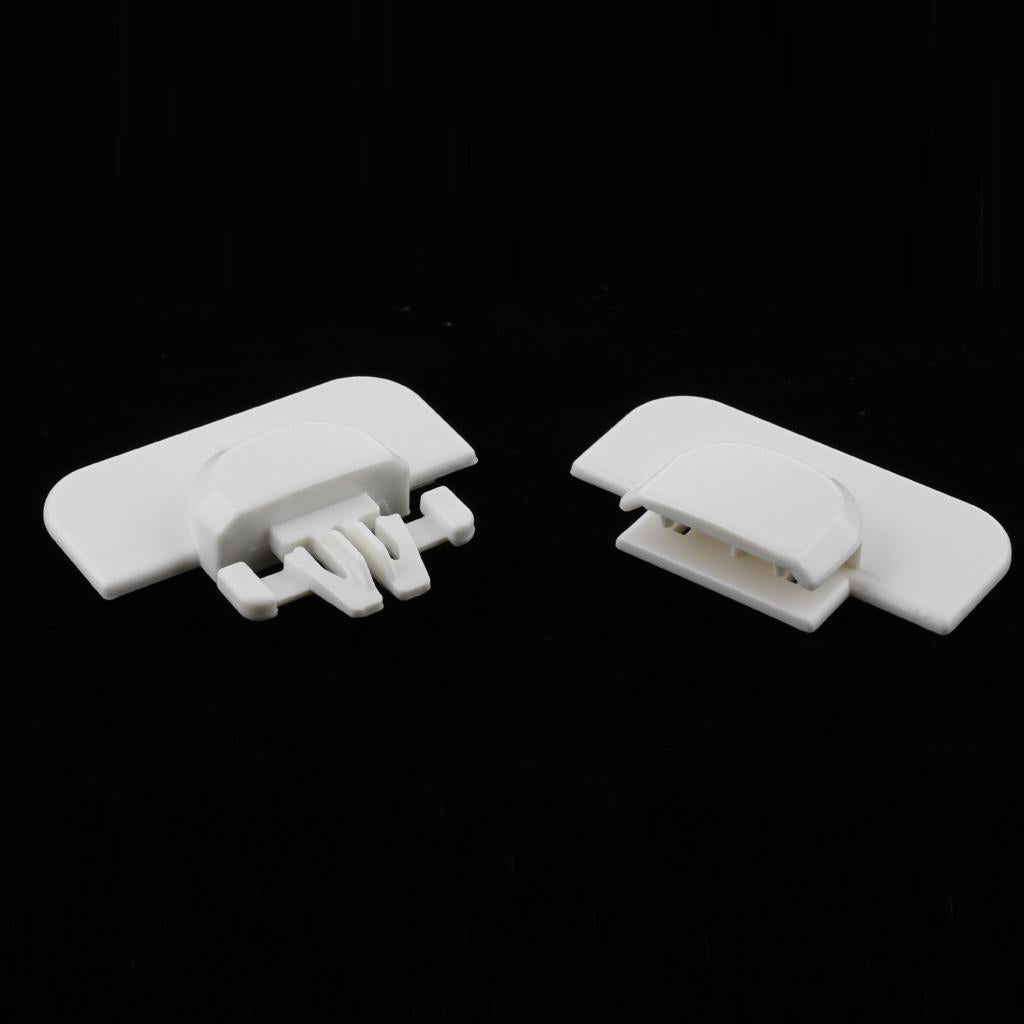 2x Safe Latch For Baby Cabinet Toddler Child Catch Safety Lock Door Fridge