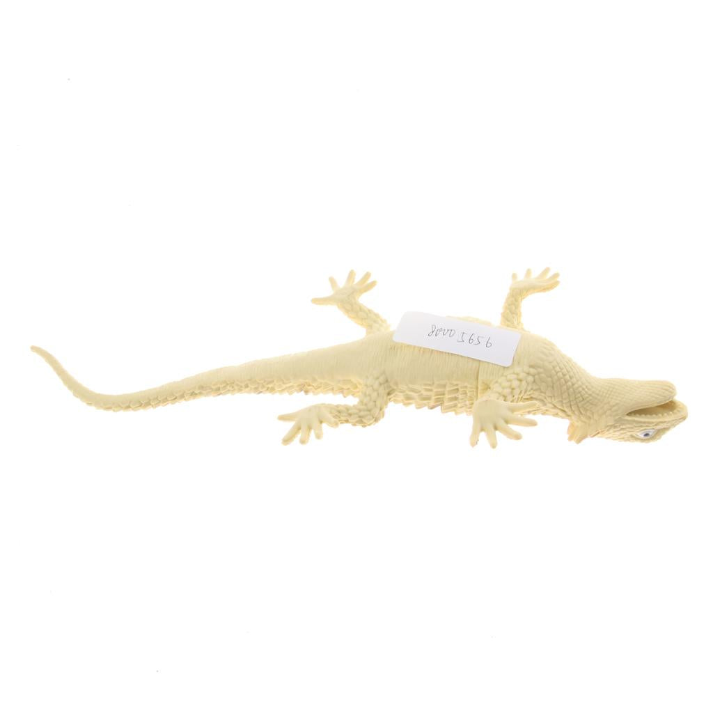 Mini Soft Lizard Model Toy High Simulation Animal Pretended Play Skin Color