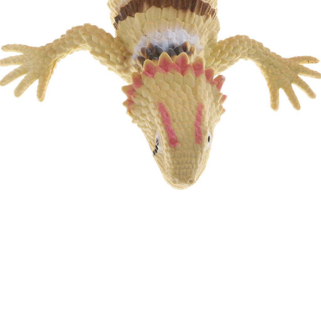 Mini Soft Lizard Model Toy High Simulation Animal Pretended Play Skin Color