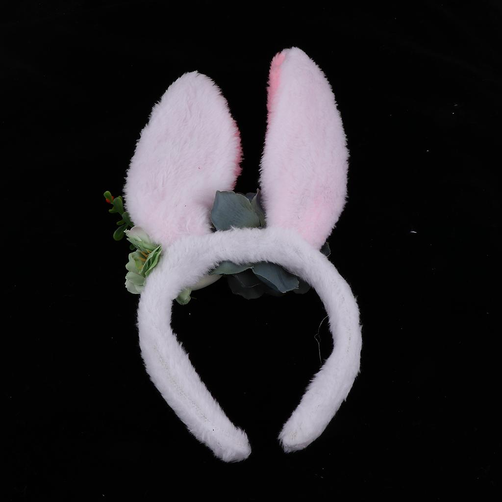 Bunny Rabbit Ears Hairband Easter Headband for Party Decoratio Favor Style 1