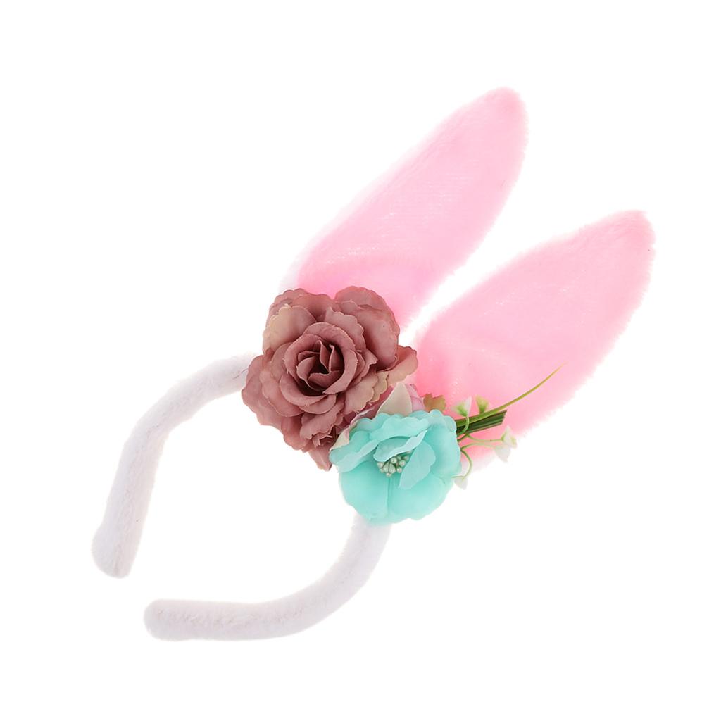 Bunny Rabbit Ears Hairband Easter Headband for Party Decoratio Favor Style 3