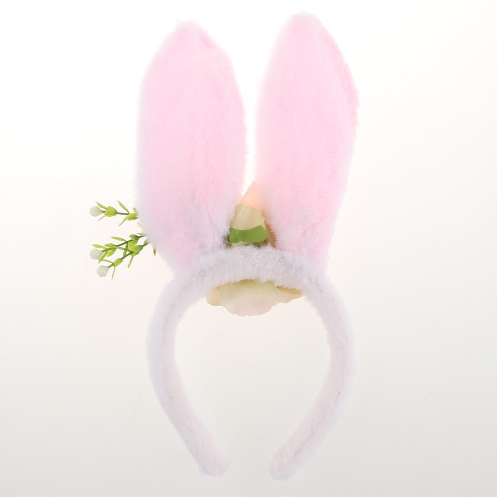 Bunny Rabbit Ears Hairband Easter Headband for Party Decoratio Favor Style 4