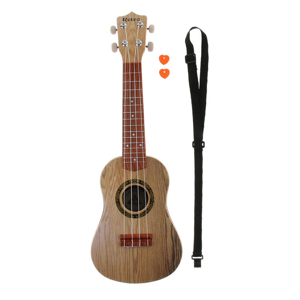 22inch 4 String Beginners Ukulele Hawaii Guitar Musical Instruments Toy B