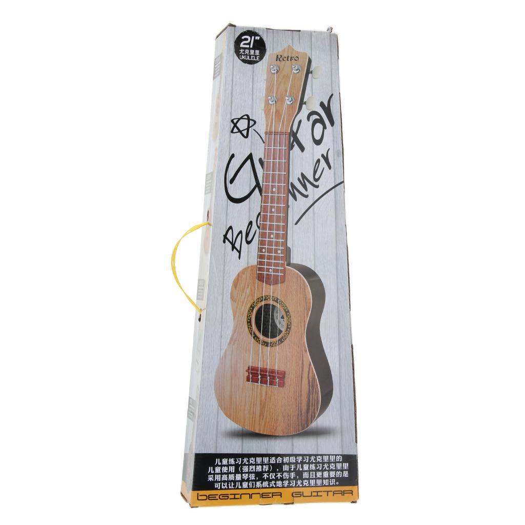 22inch 4 String Beginners Ukulele Hawaii Guitar Musical Instruments Toy C