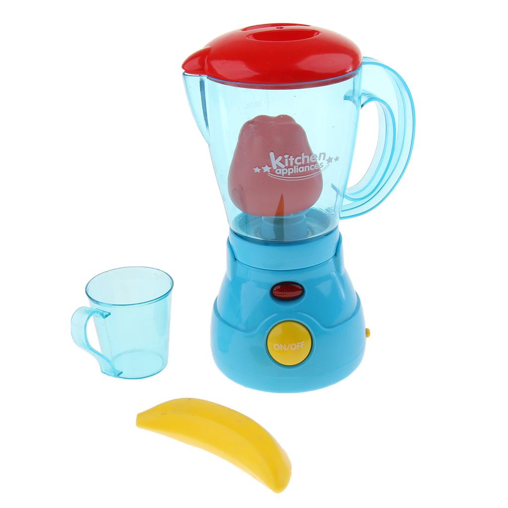 Simulation Home Appliance Kids Preschool Play Kitchen Toy -Juicer & Fruits